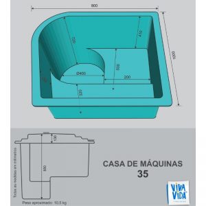 Casas de Máquina CM 35